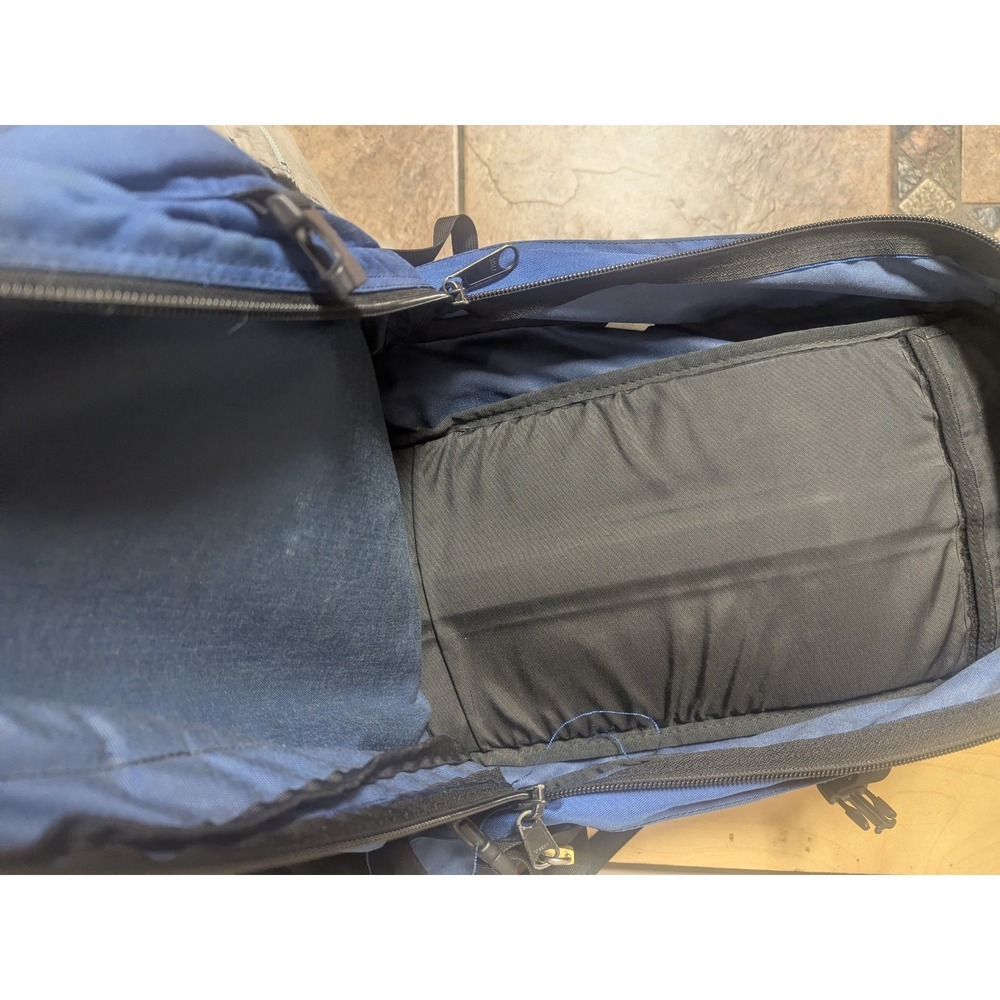 Eagle Creek Travel Backpack Blue Black Carry On Daypack Hiking‎ Waist Belt Value - Picture 7 of 16